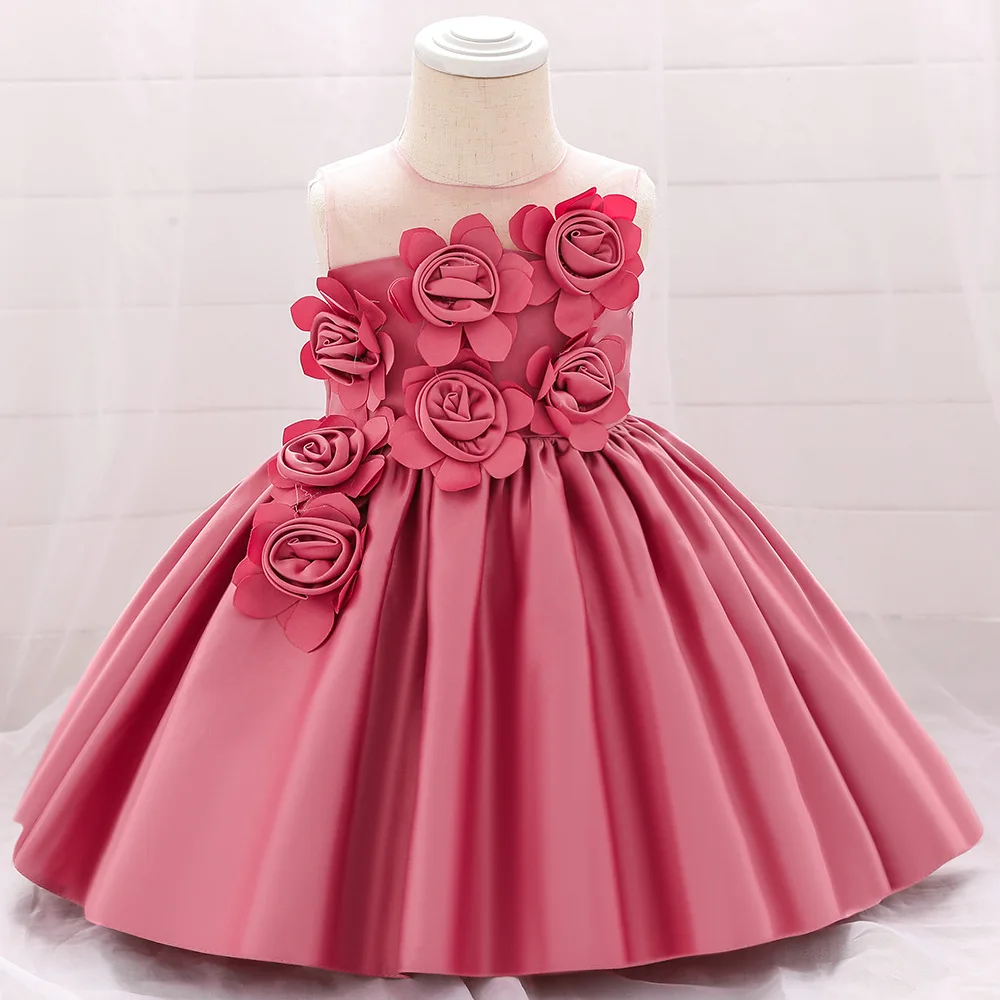 
Baby Girls Formal Wedding Party Evening Party Wear Dress Birthday Wear Gowns 