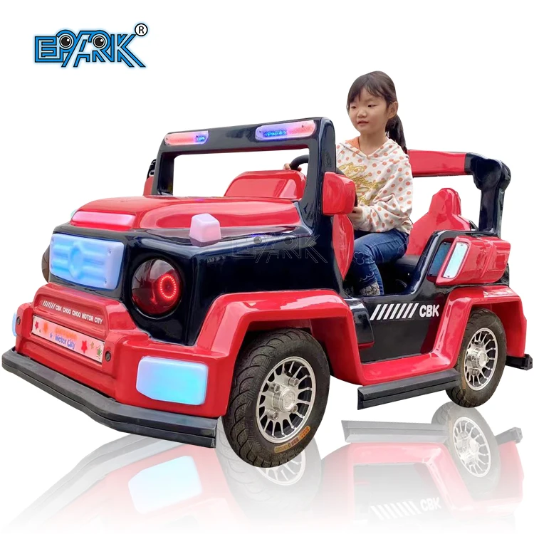Theme Park Equipment Kids Electric Bumper Car Remote Control Battery Opeated Car Off Road Adventure Vehicle Bumper Driving Game