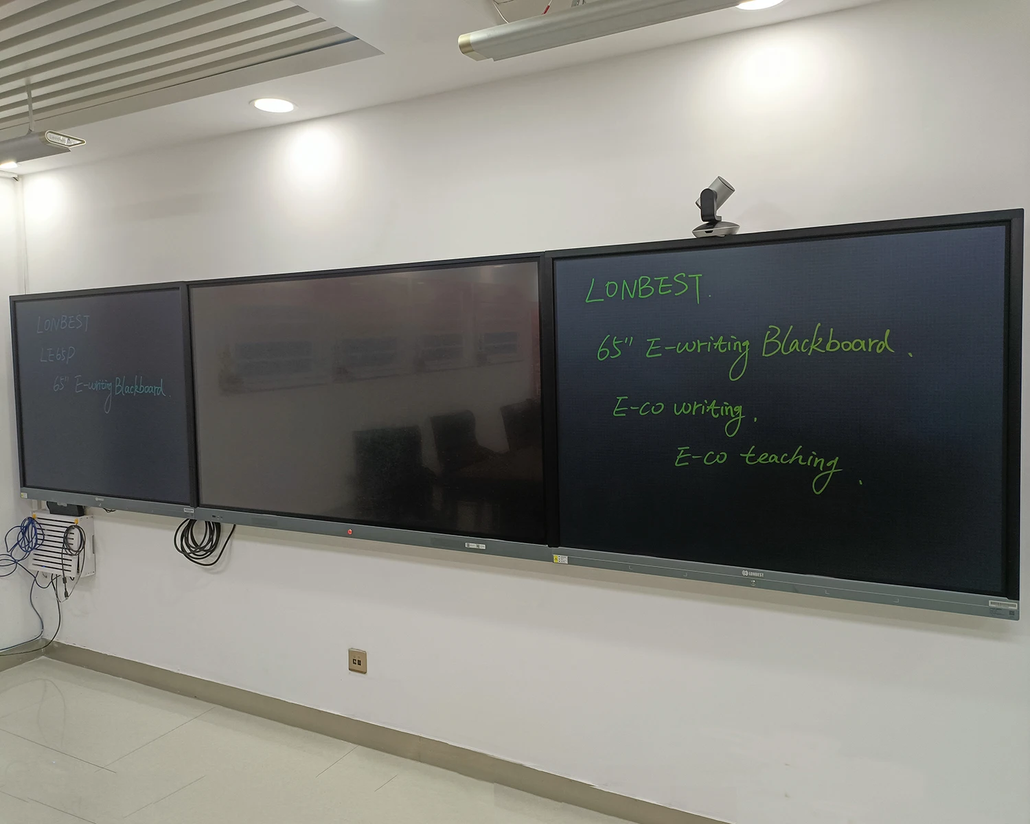 60 65 Inch Handwriting Smart LCD Business Electronic Writing Blackboard Smart Board for Teaching