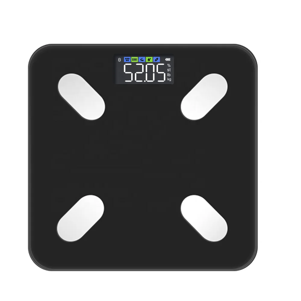 New Arrival 180kg Smart Bmi Function Digital Body Fat Electronic Bathroom Scale