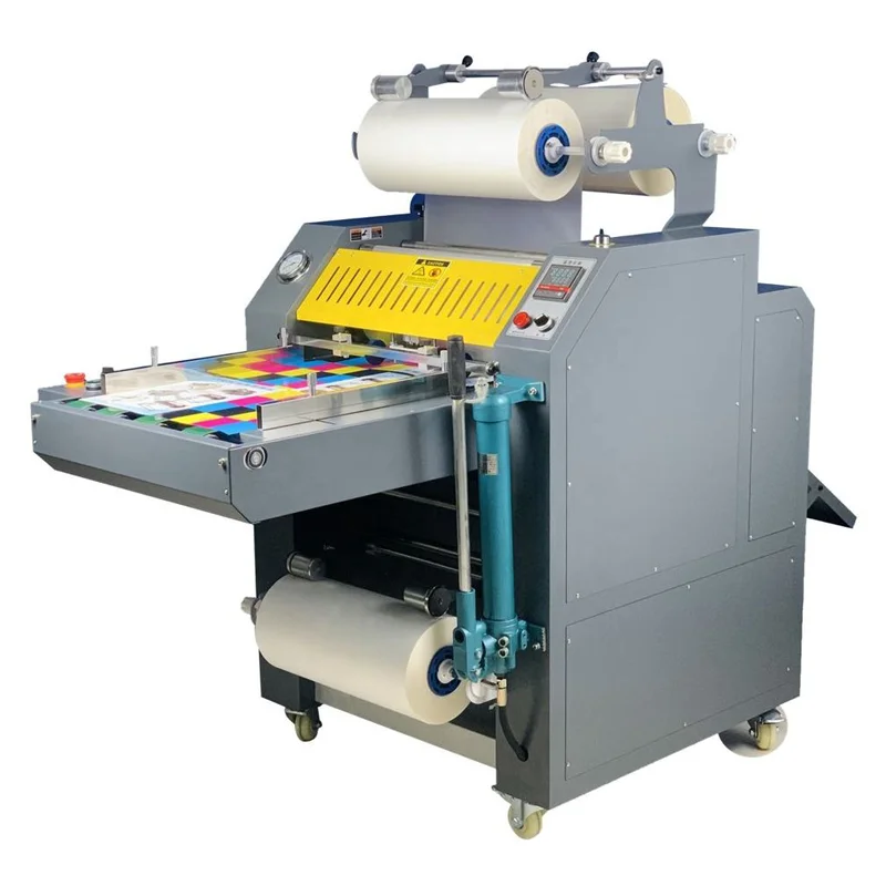 SG-500B most popular machine in China 490mm width hydraulic laminating machine with fast speed