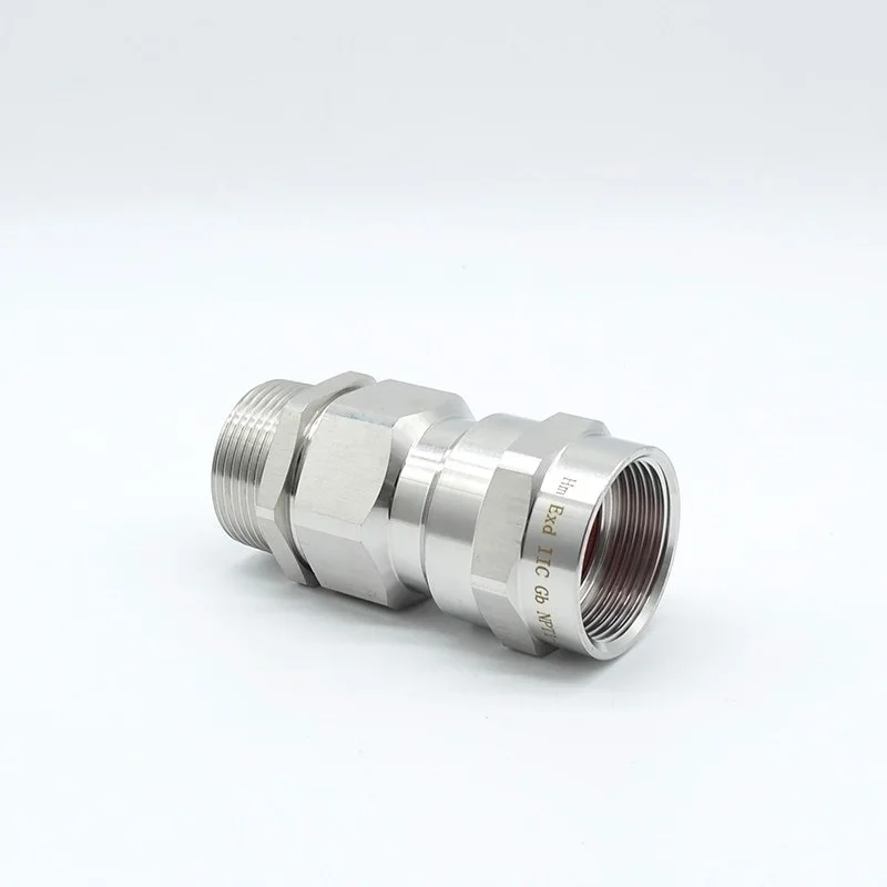 Factory Direct Price Customized Explosion-proof Brass Copper Nickel Armored Cable Gland
