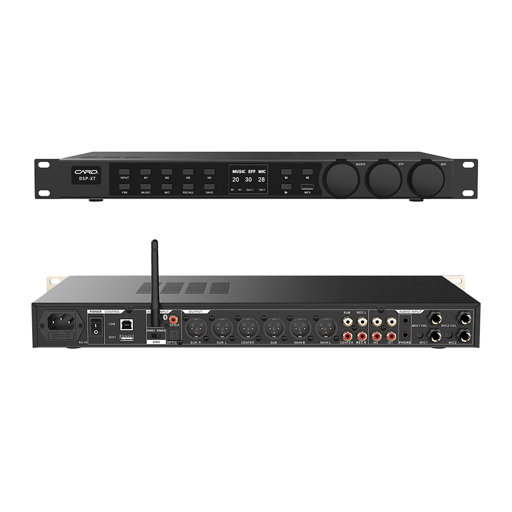 karaoke digital processor pre amplifier