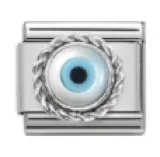 14K Wholesale Stainless Steel Custom Vintitalian charm bracelet letter age 5mm Bracelet Italian Charms