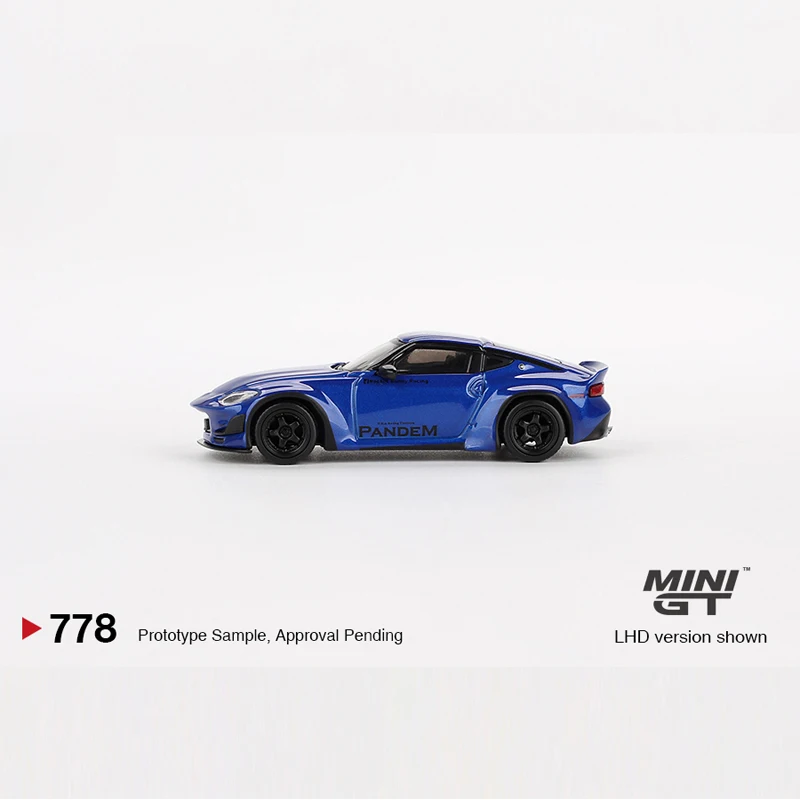 Модель 1/64 мини-GT из сплава модель автомобиля Nissan Z Pandem Сейран для подарка и коллекции Zhengfeng