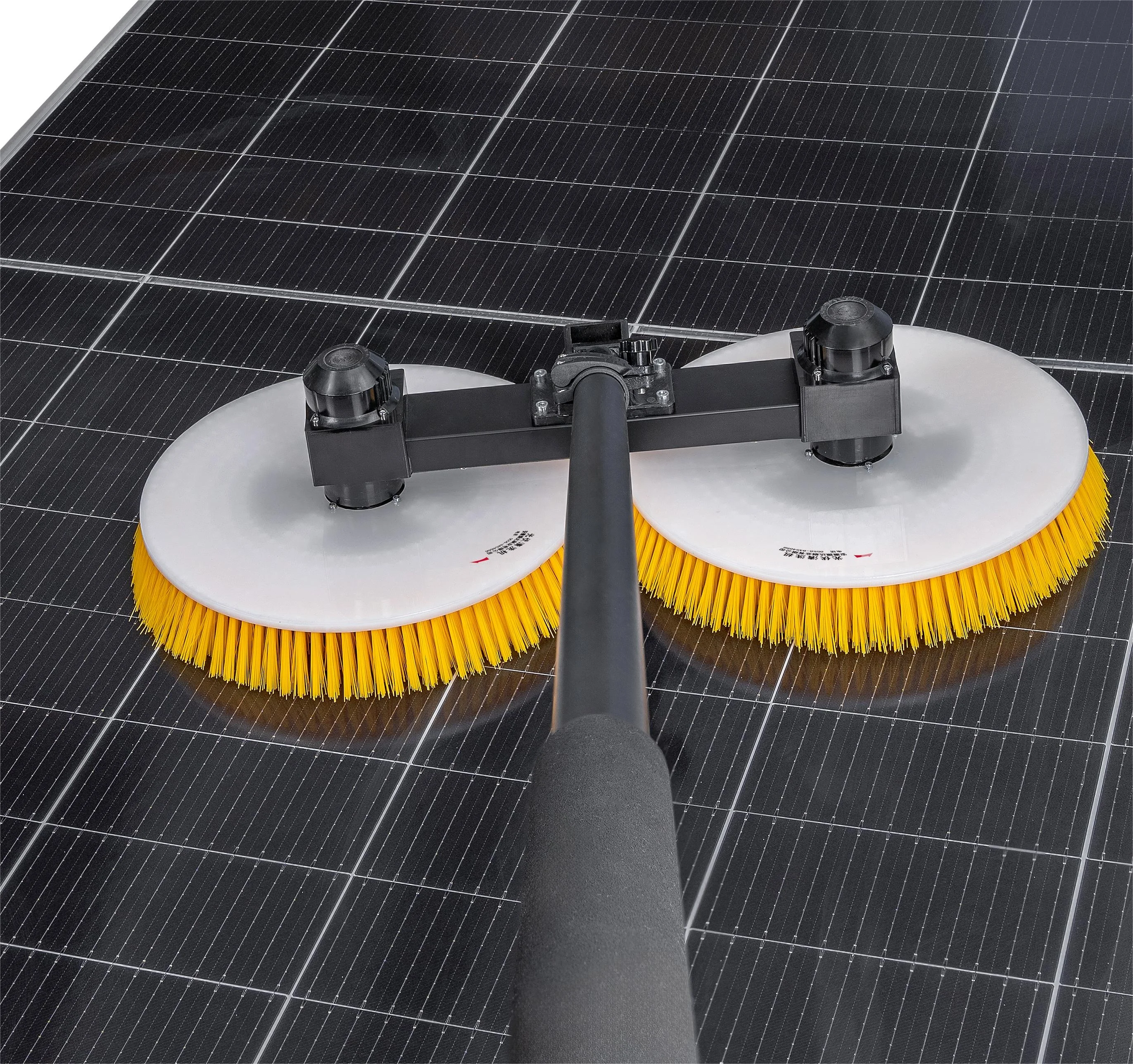 Auto Rotating Double Headed Cleaner Panel Brush PV Cleaner Panel Cleaning Tools