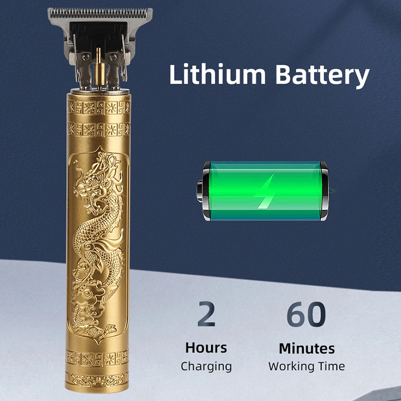 Быстрая доставка перезаряжаемая Парикмахерская косилка T9 машинка для стрижки волос бритвенные машинки бороды триммер мужчин