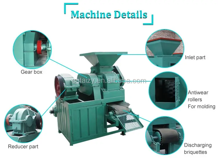 Carbon Briquette Machine/hydraulic biomass briquette press