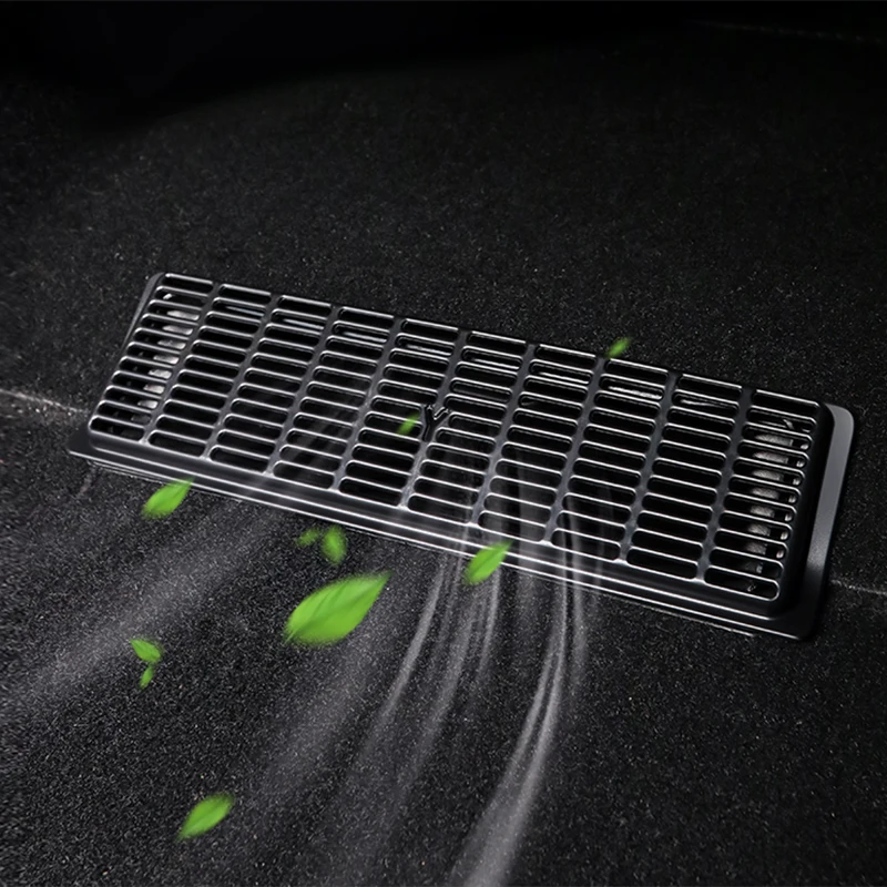 2Pcs Model 3 Air Conditioning Outlet Cover Under Seat Air Compatible with For Tesla Model Y Air Vent Protector