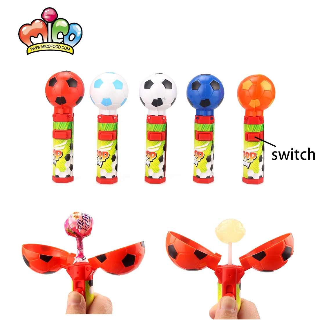 ROSE LOLLIPOP TOY CANDY