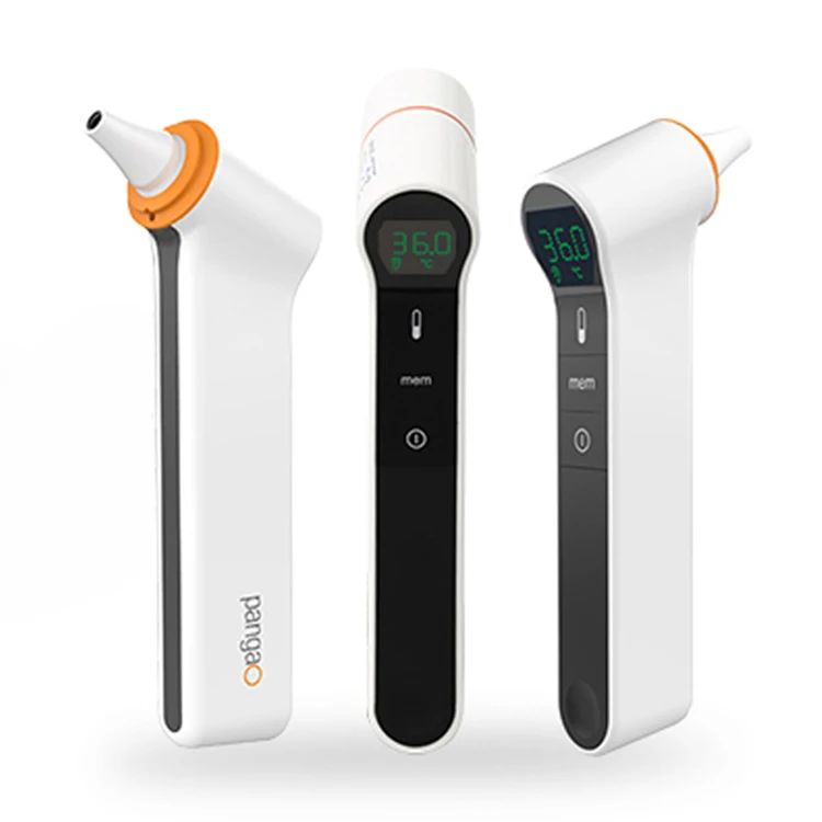 Wholesale household non contact fast reading infrared cochlear forehead thermometer medical