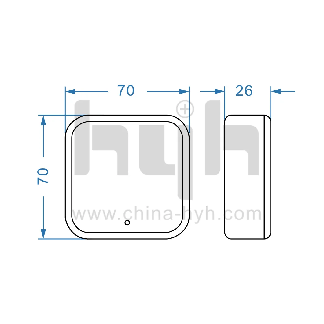 Guangdong-hyh TTLock App System Bluetooth Remotely Control Smart Electronic Door Lock Gateway