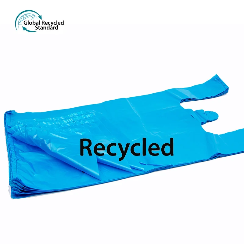 Thank You Bag Biodegradable Compostable Shopping T-shirt Bag