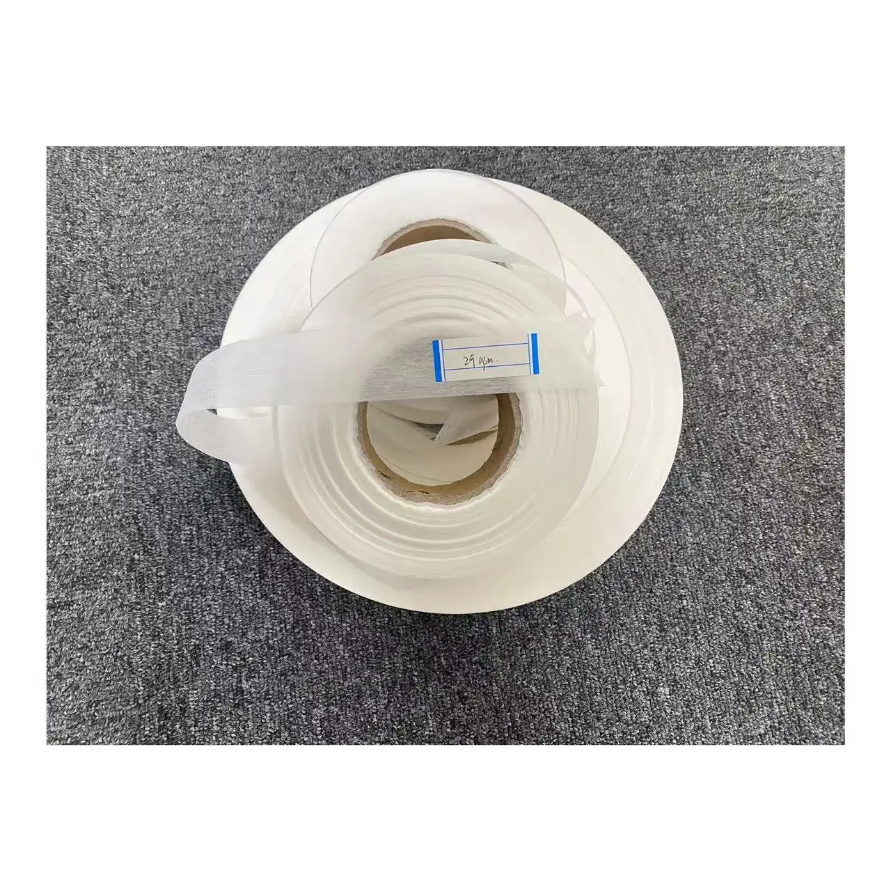 Non Woven Snus Raw Material Nonwoven Fabric SS Polypropylene Spun-bonded Nonwoven Supplier Material SS TNT PP Nonwoven Fabric