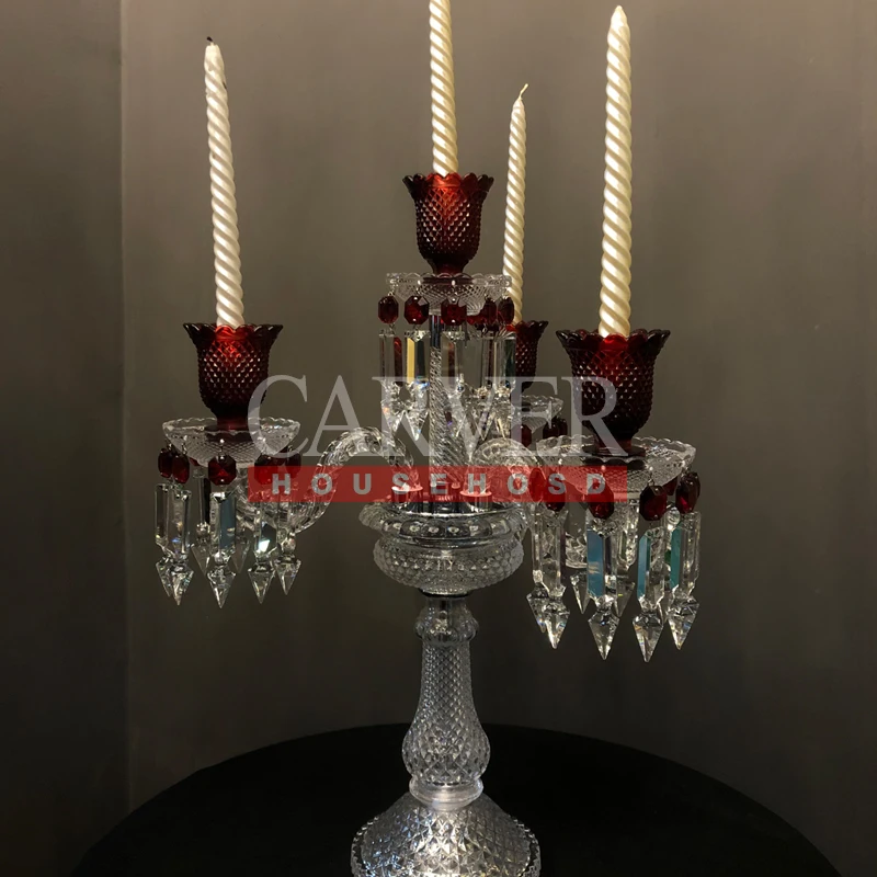 Wedding Candelabra crystal Candelabra