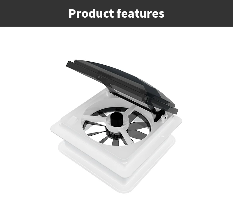 Hot Sale Electrical Control DC 12V 24V Roof Exhaust Fan of RV Parts