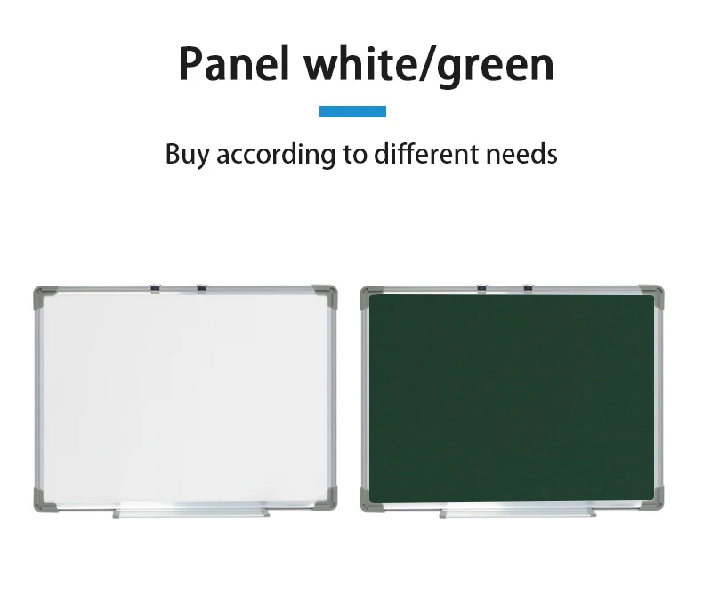 Size Custom Small Magnetic Hang Aluminum Frame Wall Mounted Whiteboard