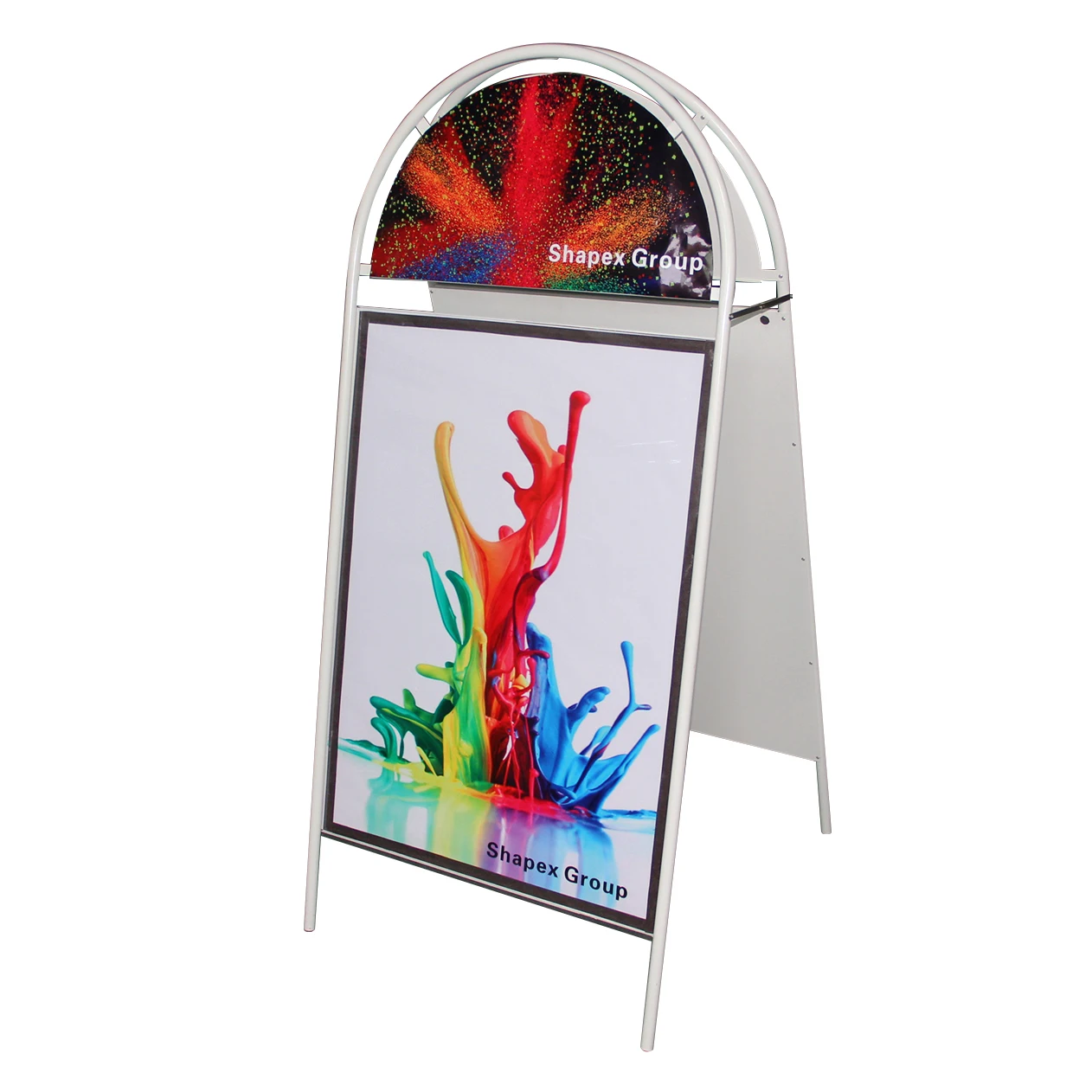 Portable Folding A Frame Signs Aluminium Poster Board Stands Display Stand
