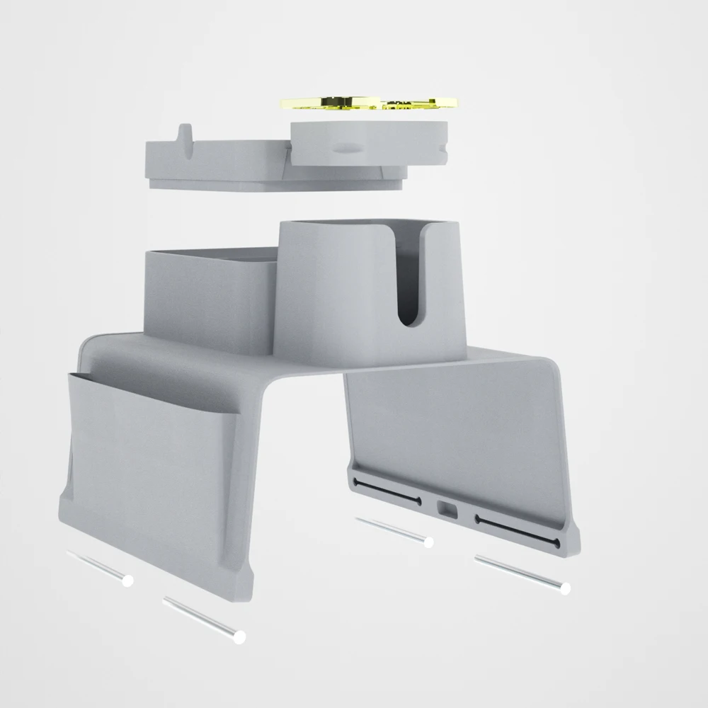 Silicone Sofa Armrest Tray Cup Holder Anti Slip Sofa Coaster Arm Chair Couch Recliner Cellphone Organizer Holder Popular