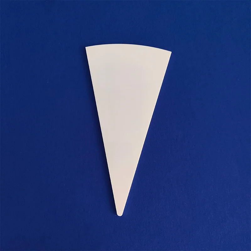 White Sectored Acrylic Flavor Sticker Acrylic Plastic Ice Cream Labels Flavor Tags Acrylic White and Black Gelato Sticks