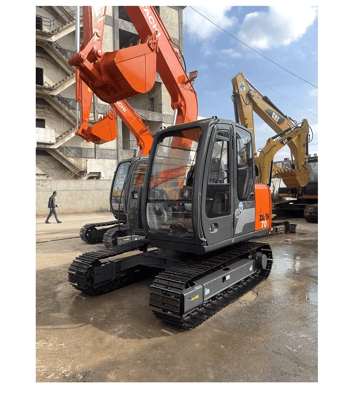Cheap  7TON hitachi zx70 used excavator for sale ZX70