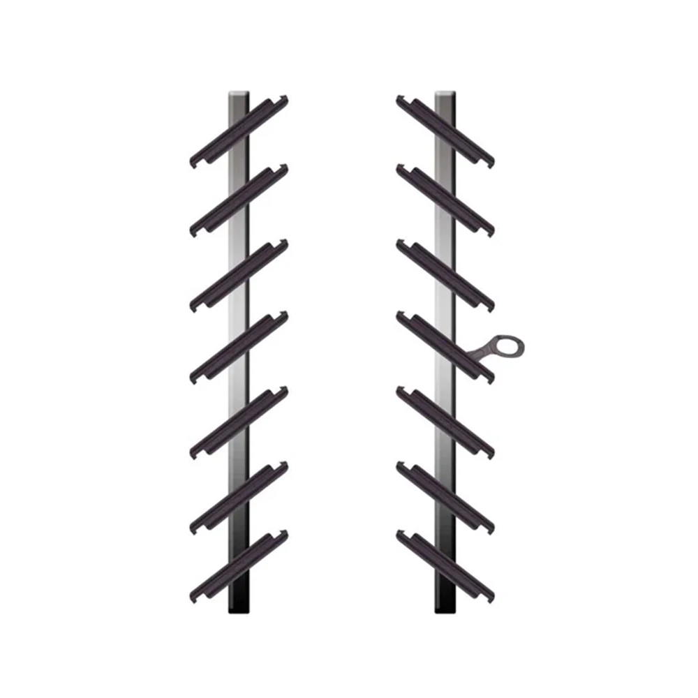 Factory mass production aluminium louver frames vertical louver for wooden blades