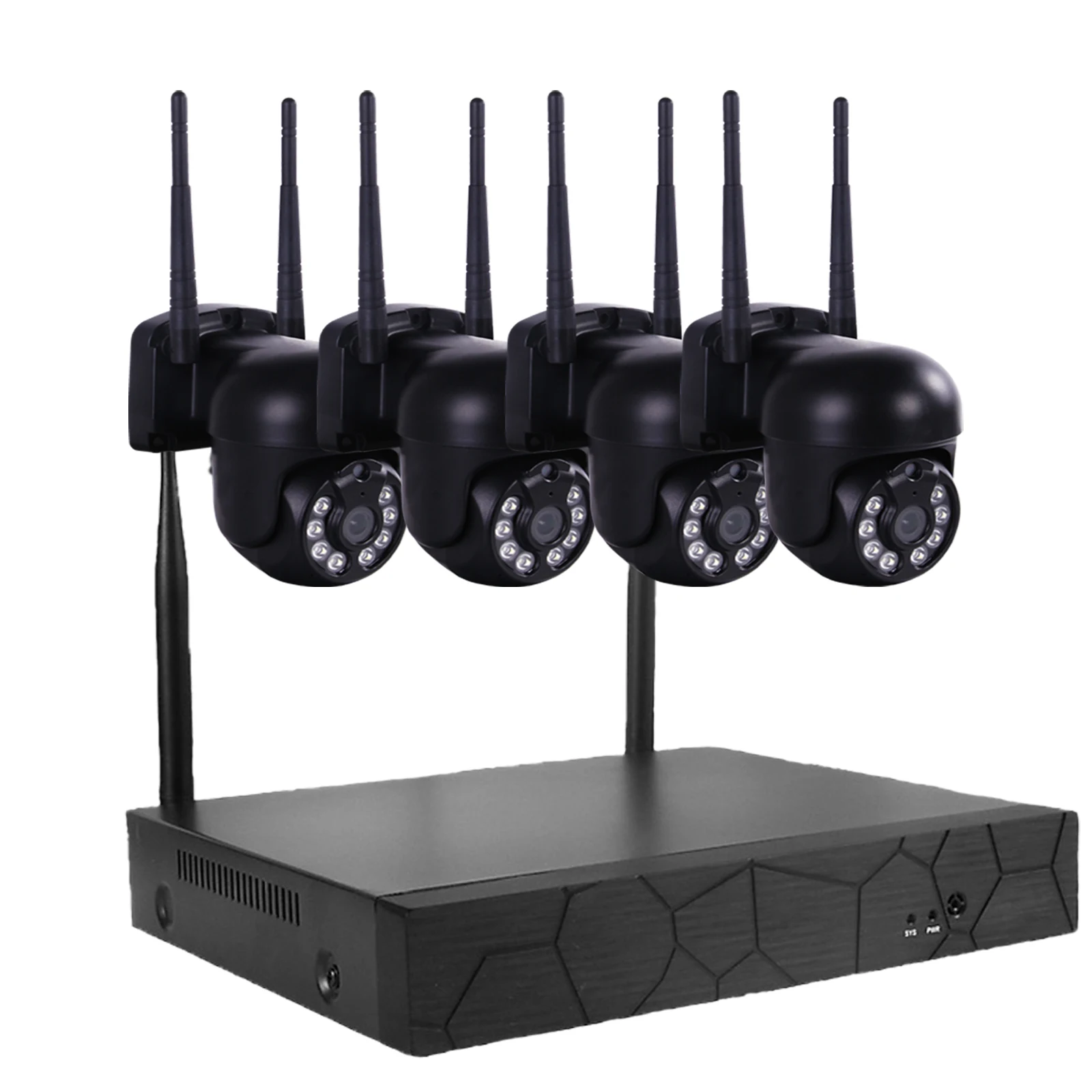 8CH Wireless CCTV System 3MP WiFi NVR Outdoor Human Auto Track Security IP Camer P2P Video Surveillance Kit Night Vision