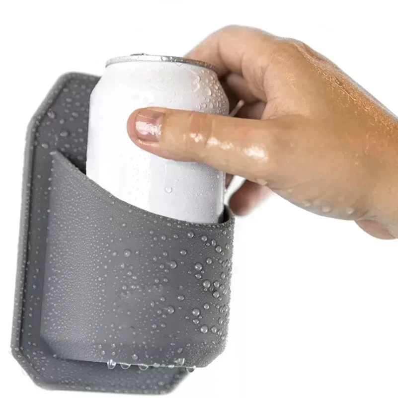 New Design Top Seller Food Grade Silicone Shower Drink Holder Silicone Can Holder