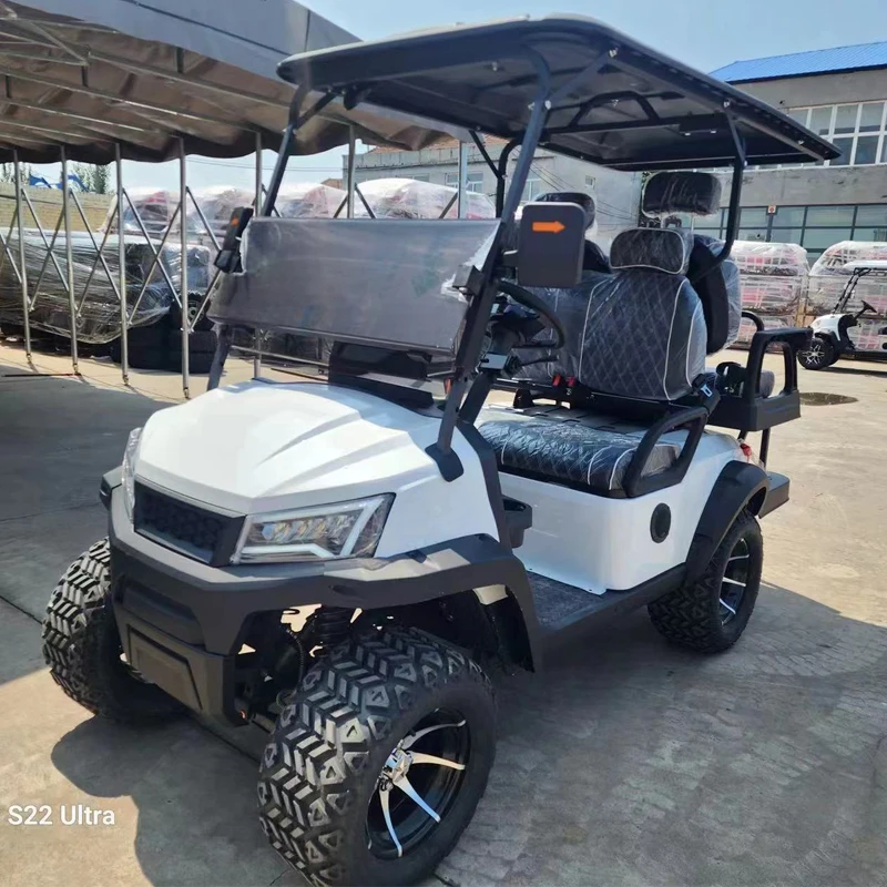 High-end Quality MMC Label 5000/7000W 48/60/72V Trolley Motorcycle Adult Scooter 4 Seater Electric Golf Cart