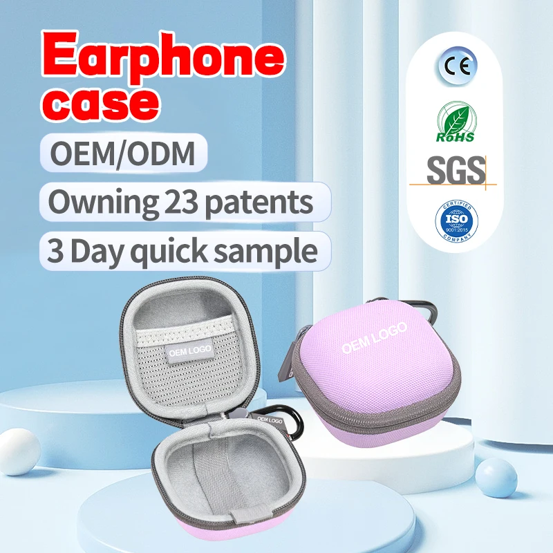 RLSOCO водонепроницаемый персонализированный Чехол для наушников Круглый Eva Жесткий Beats Fit Pro