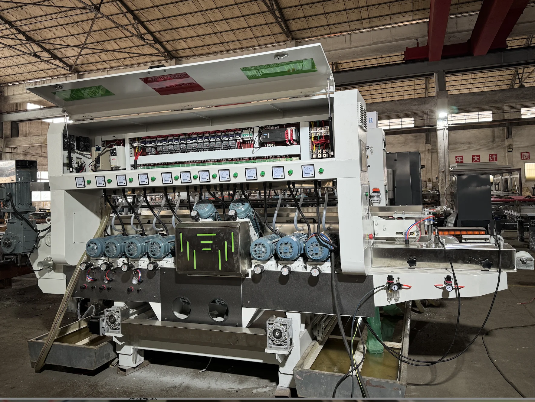 High Precision Glass Double Edging Machine for Professional Glass Processing