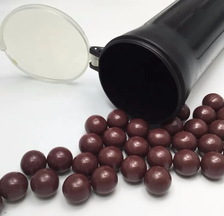 0.68 Caliber Outdoor Team Sport Shooting Paintballs Biodegradable Colorful Paintball Solid Paintball for tippmann 98 wholesale