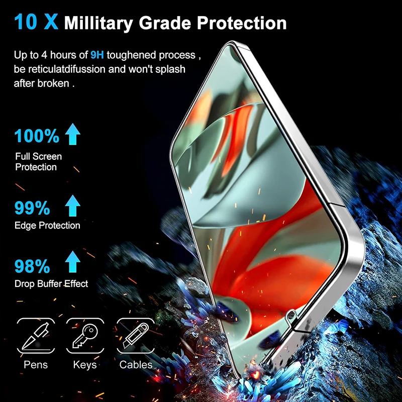 Bulk pack 2025 HD smart film mobile tempered glass phone screen protector for Google Pixel 9a