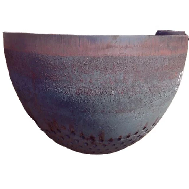 Полусферические головки 800 мм, 900 мм, 1000 мм, большое металлическое полусферическое сферическое волокно из углеродистой стали