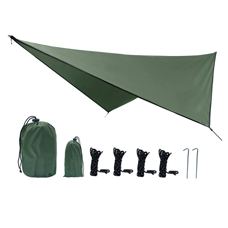
Outdoor Camping Multi-Functional Waterproof Sunscreen Canopy Of The Heavens Damp Proof Mat Beach Sunshade 