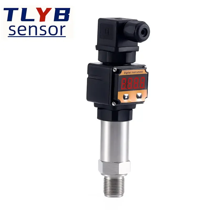 Pressure Sensor, High Stability Diffused Silicon Gauge Pressure Sensor RS485 Ablosute Pressure Transmitter with Digital Display