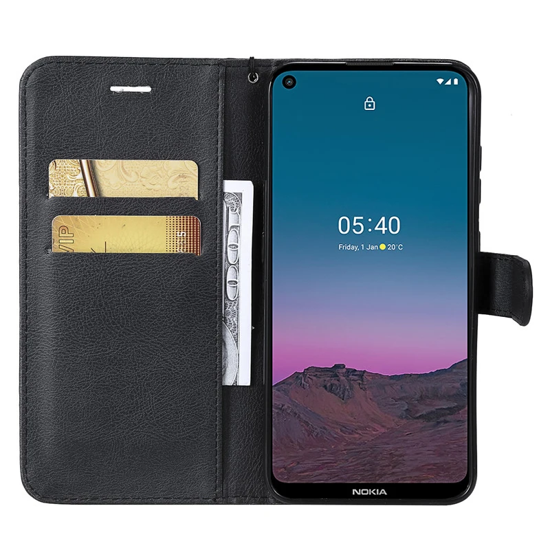 Leather Case For Nokia 3 5 6 9 2018 Pure View Nokia 1.3 2.3 2.4 3.4 N635 N640 Nokia 1 3.1 3.2 4.2 6.2 7.2 7.1 8.1 X7 X71 G20 X20
