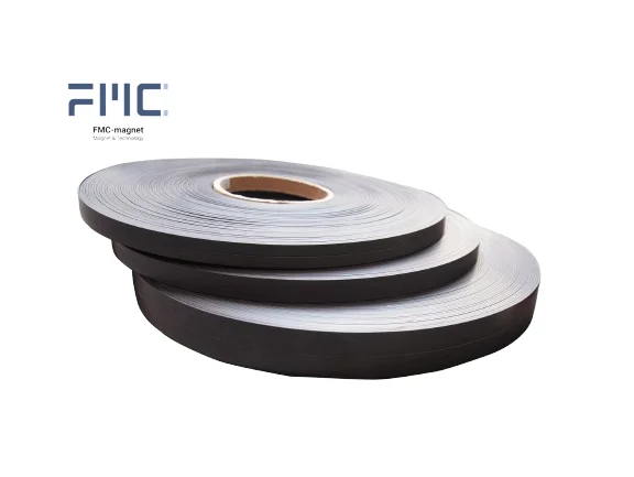 High-Quality Soft Rubber Magnetic Strips Ideal for Fridge Doors Shower Roomsand Curtain Panels