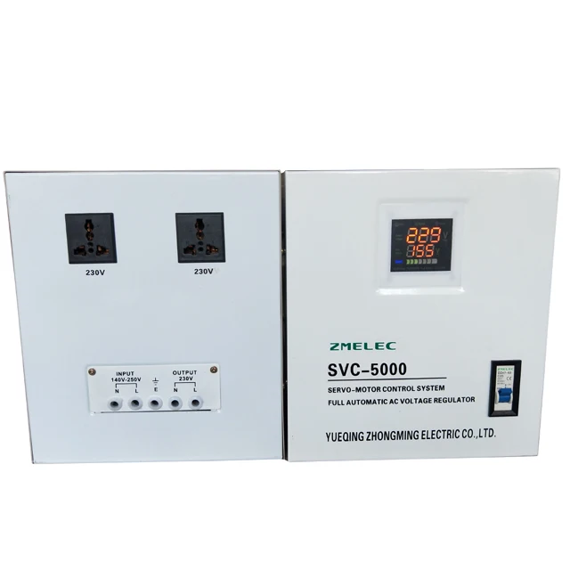 
svc 5000w automatic voltage stabilizer 