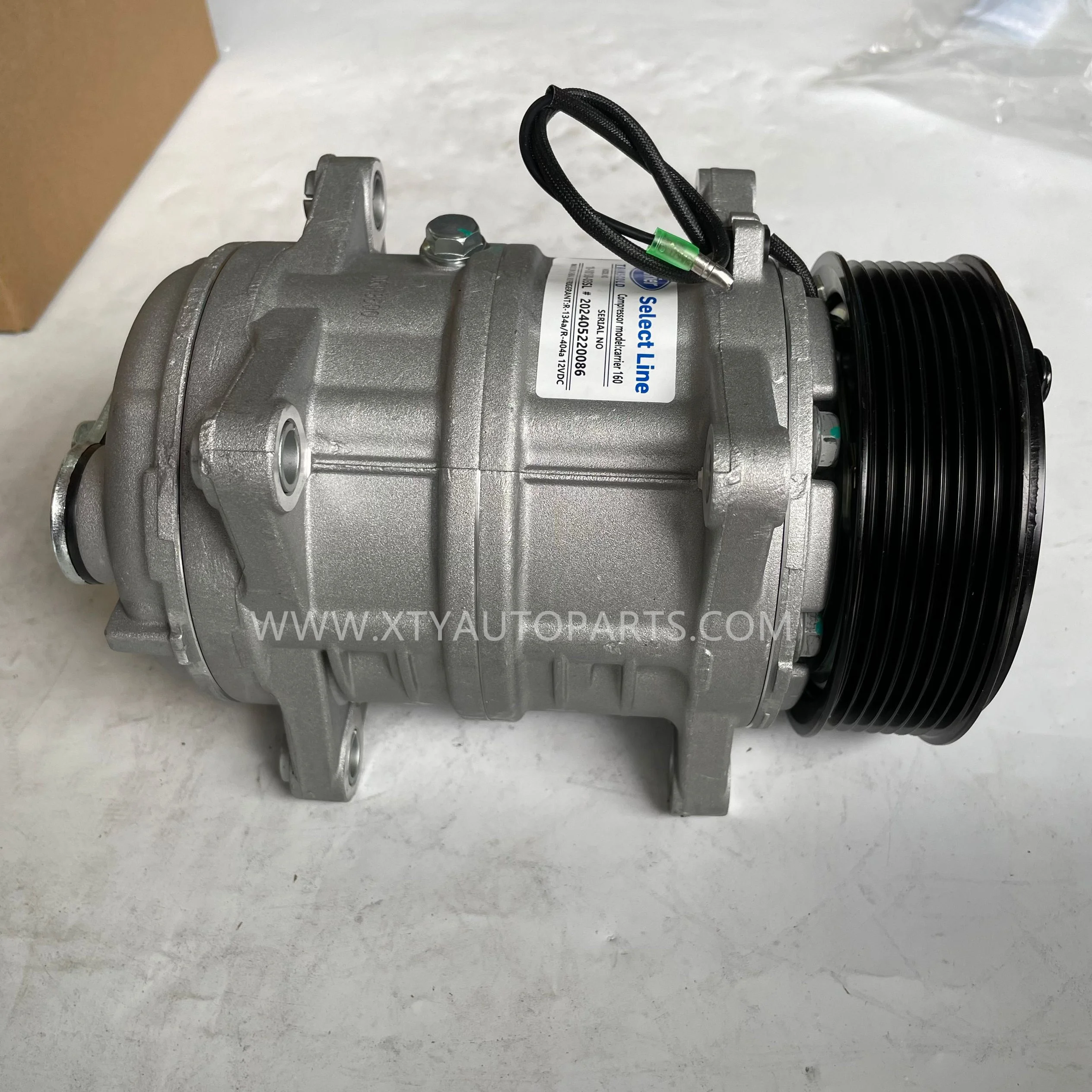 XTY Replacement Original Refrigerated Truck Unit Part Compressor CR16 8PK 12V QP16 For Carrier Transicold For Thermo King