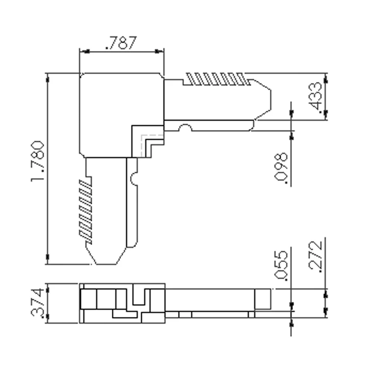 Window Accessories Plastic Screen Corner Joint 10372