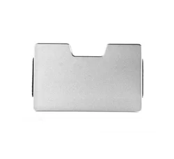 Business Metal Card Holder With RFID Blocking Function Space Grade Lightweight Matte Aluminum Non Traditional Wallet
