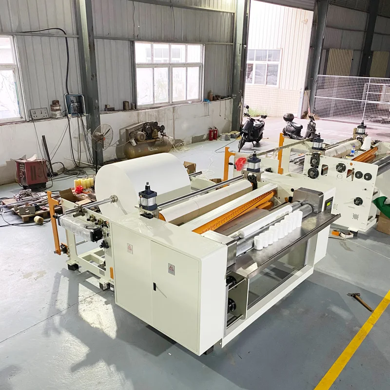 New design small automatic paper machines for home business toilet tissue paper rewinding making machine