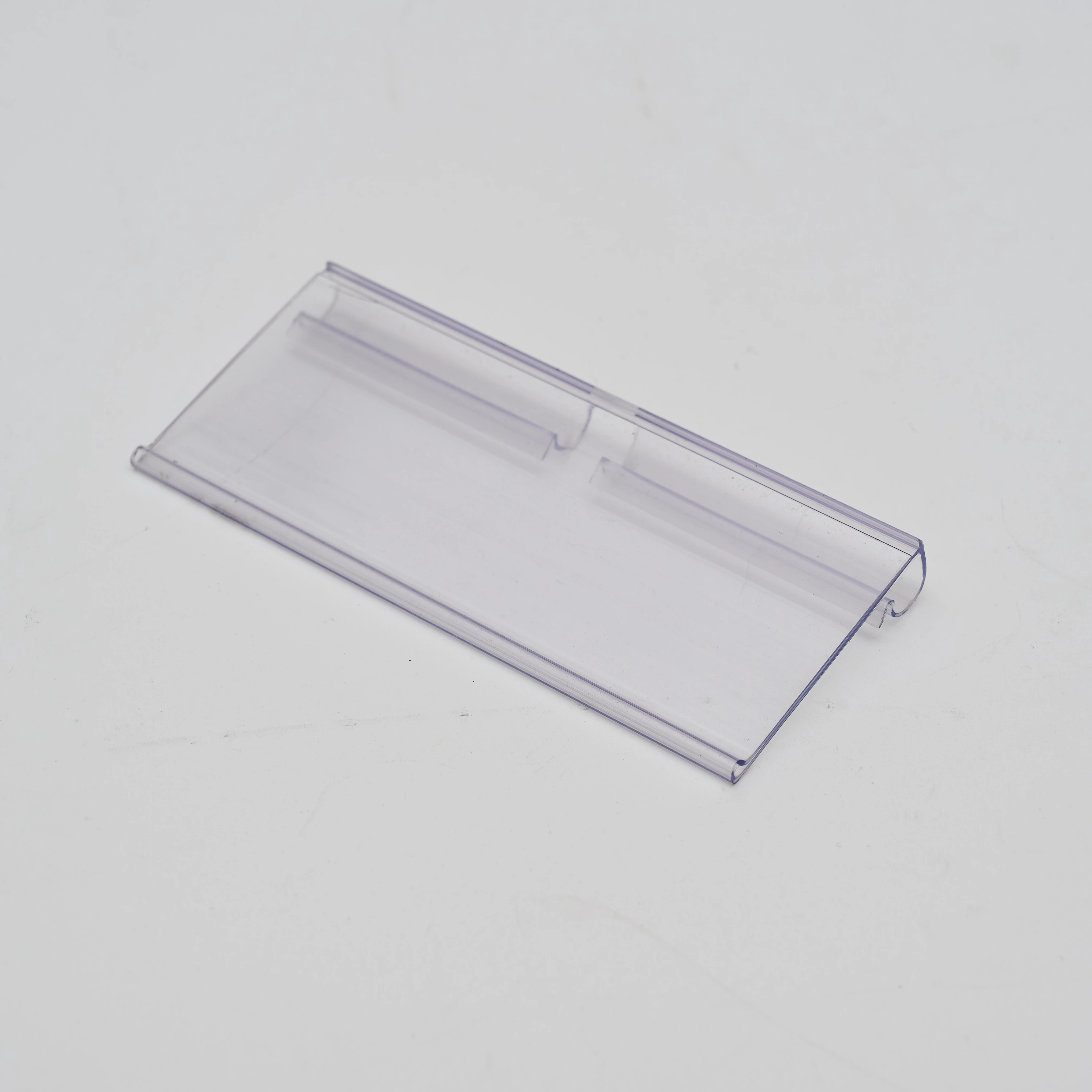 Подвесная полка для супермаркета крюк передачи данных ценник пластиковый держатель с зажимом