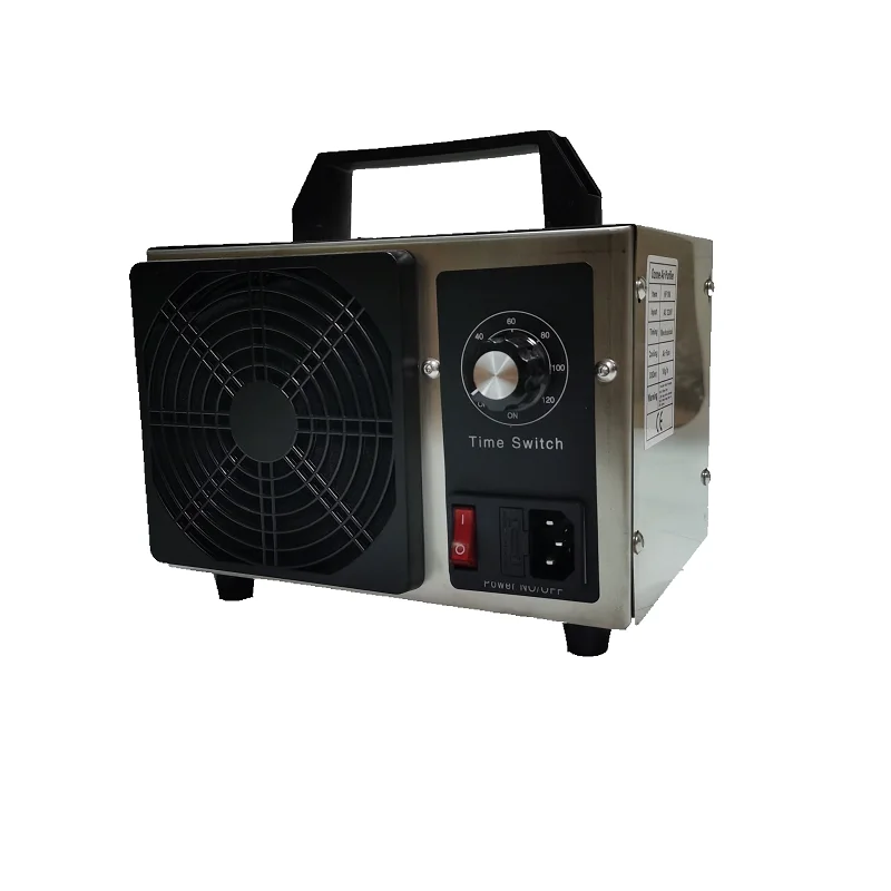 HF186 Mini size Ozone generator with 60min timer control Air Purifier Home  MOQ 1pcs 10000mg