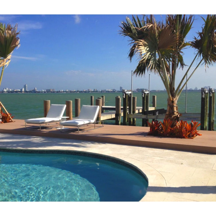 
Resysta Outdoor Decking Flooring Waterproof Swimming Pool Wood Flooring 