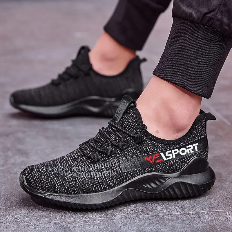 Fashion Casual Rubber Shoes Unisex Platform Custom Mesh Shoes For Men
