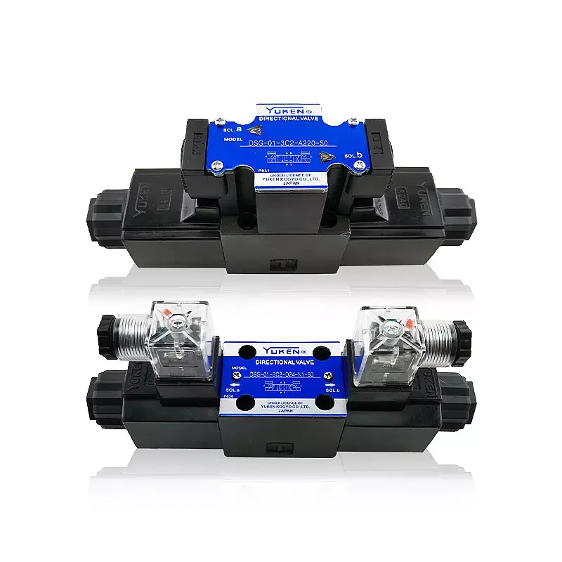 YUKEN DSG-01 Directional control valve DSG-01-3C3-D24-50 Position selector right angle control valve