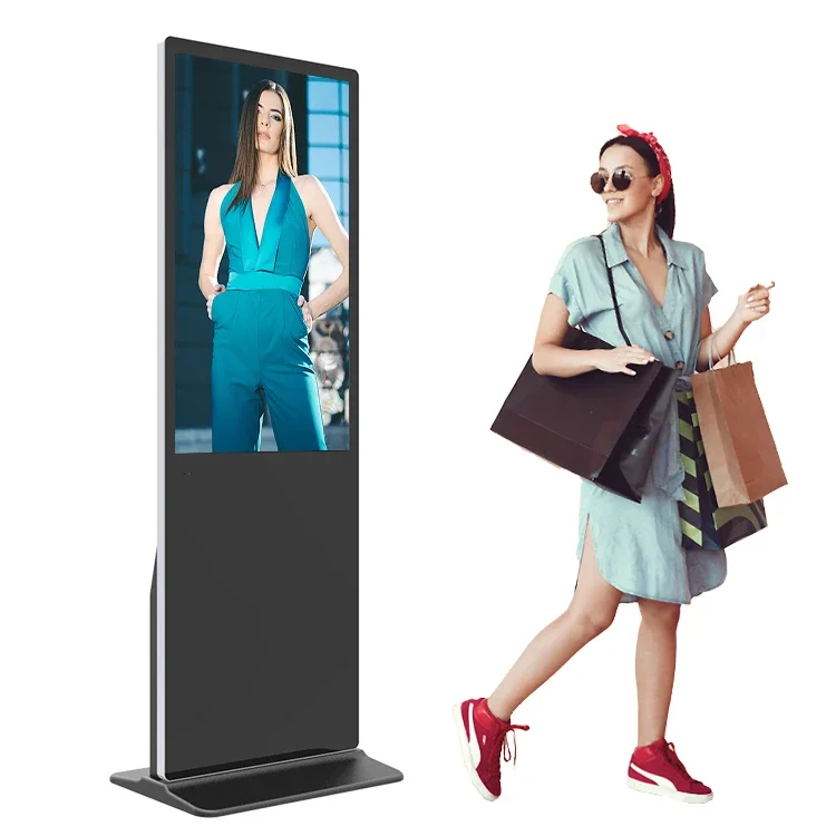 43 49 55 65 дюймов LCD Digital Signage и дисплеи HD Poster 4k Крытый рекламный плеер сенсорный экран киоск