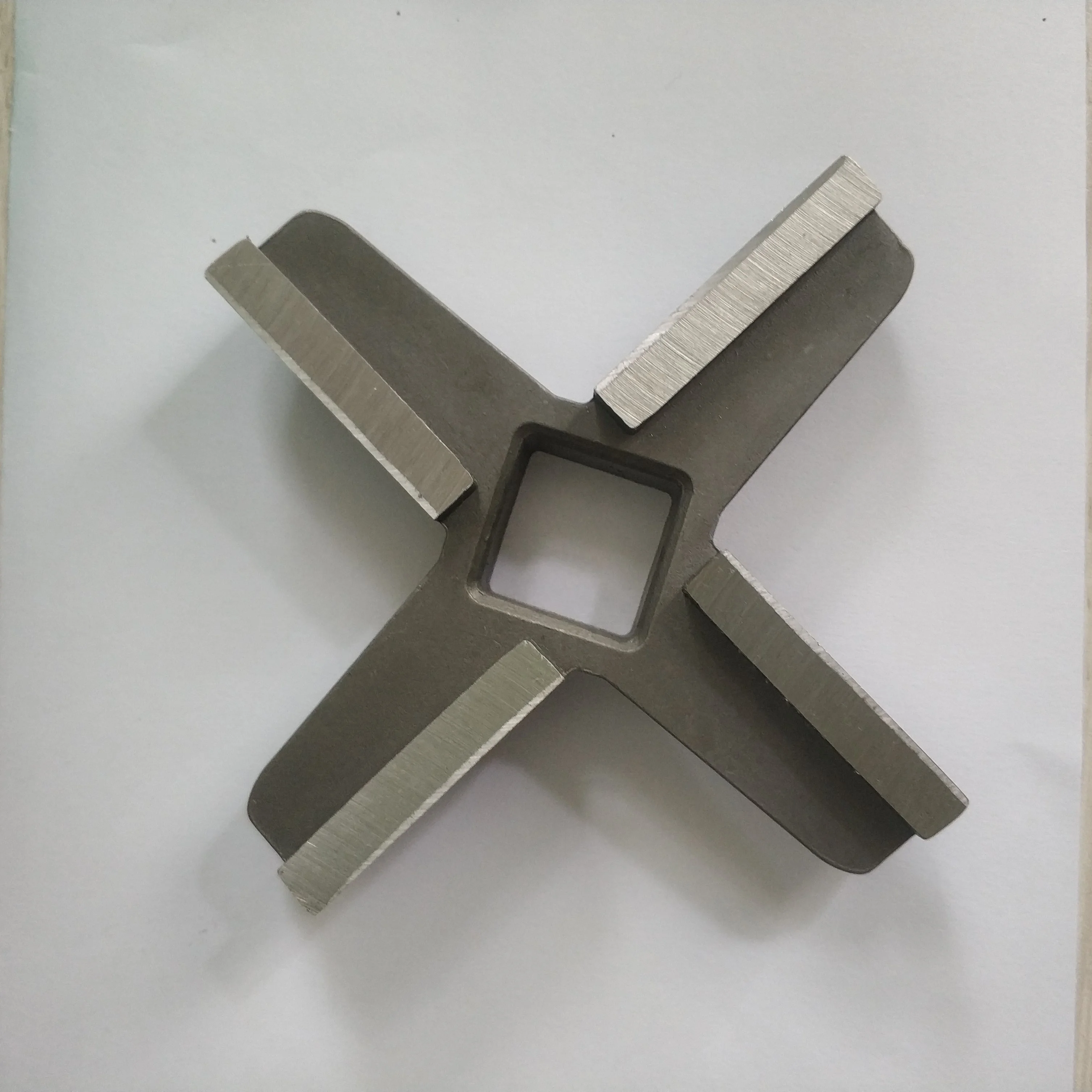 high quality #52 food meat processing industrial meat grinder knife / meat mincer blade